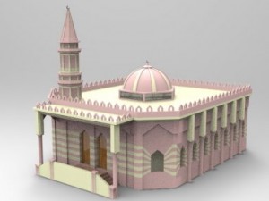 Mosque 3D Modell