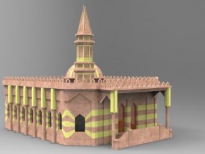 Mosque 3D Modell