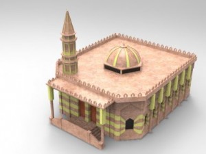 Mosque 3D Modell