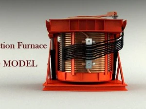 induction furnace model 3D Model