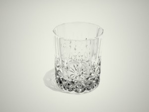 glass of whiskey 3D Модель