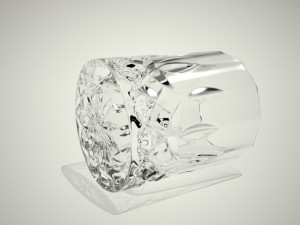 glass of whiskey 3D मॉडल