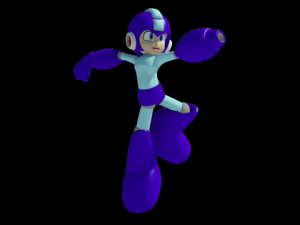 megaman 3D Model