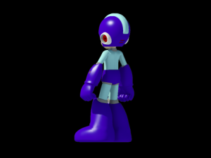 megaman Modello 3D