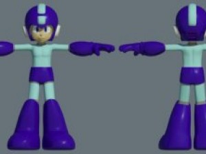 megaman Modello 3D