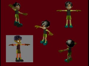 anime boy Modello 3D