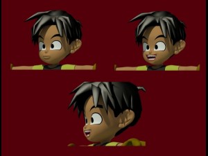 anime boy Modello 3D