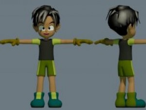 anime boy Modello 3D