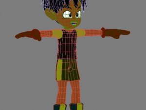 anime boy Modello 3D