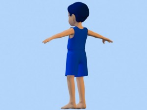 anime boy 2 3D Model