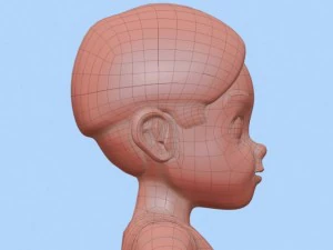 anime boy 2 3D Model