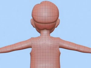 anime boy 2 3D Model