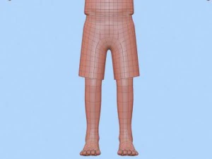 anime boy 2 3D Model