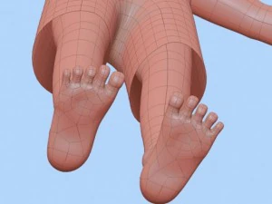 anime boy 2 3D Model