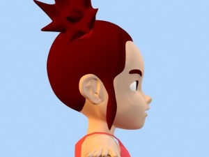 anime girl 1 3D मॉडल