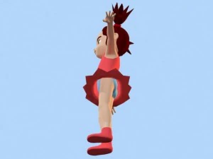 anime girl 1 3D Model