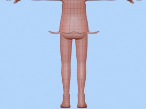 anime girl 1 3D मॉडल