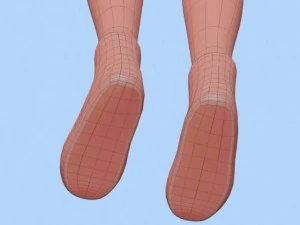 anime girl 1 3D Model