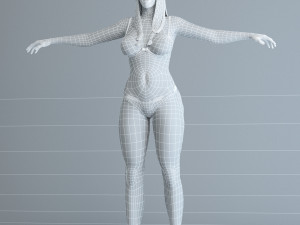 Woman 2 3D Modell