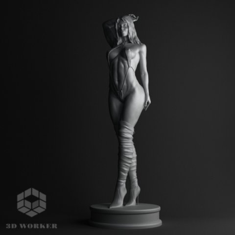 3d woman statue 3 3D प्रिंट मॉडल .c4d .max .obj .3ds .fbx .stl .blend 