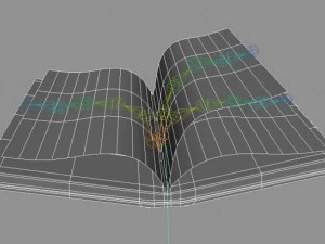 open book 3D Model