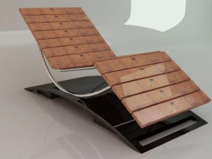 sedia da piscina Modello 3D