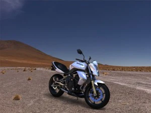 kawasaki er6n Modello 3D