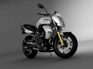 kawasaki er6n Modello 3D