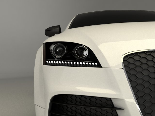 audi tt rs coupe Modelo 3D .c4d .max .obj .3ds .fbx .stl .blend 