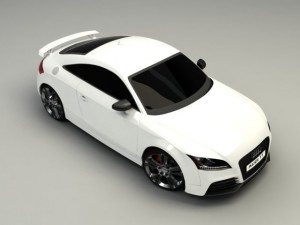 audi tt rs coupe Modelo 3D