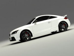 audi tt rs coupe Modelo 3D