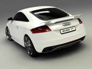 audi tt rs coupe 3D Model