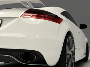 audi tt rs coupe Modelo 3D