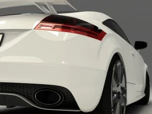 audi tt rs coupe 3D Model
