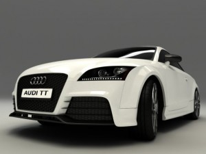 audi tt rs coupe Modelo 3D