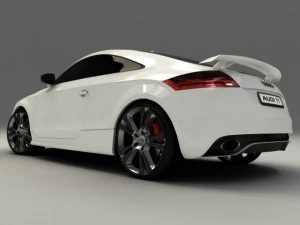 audi tt rs coupe 3D Model