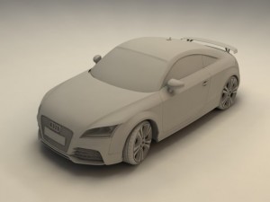 audi tt rs coupe Modelo 3D