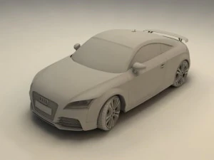audi tt rs coupe 3D Model