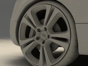 audi tt rs coupe 3D Model