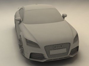audi tt rs coupe Modelo 3D