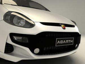 fiat punto evo abarth 3D Model