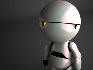 marvin androide Modello 3D