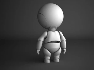marvin androide Modello 3D