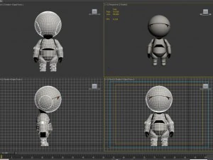 marvin androide Modello 3D