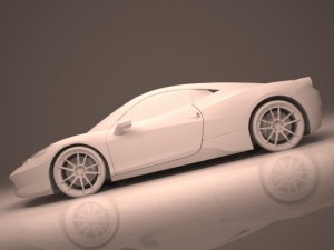 ferrari 458 italia 3Dモデル