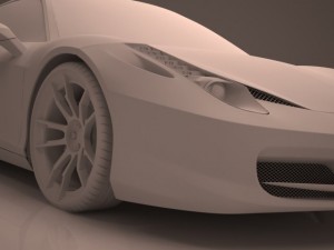 ferrari 458 italia 3Dモデル