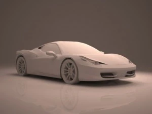 ferrari 458 italia 3D Model