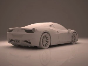 ferrari 458 italia 3D Model