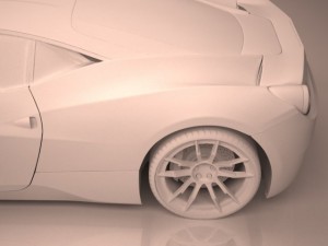ferrari 458 italia 3Dモデル