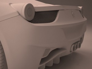 ferrari 458 italia 3Dモデル